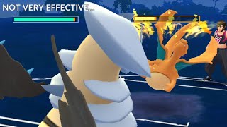 3 exciting Pokemon battles can I will a battle from each league pokemon pokebattlepokemonbattle [upl. by Areemas]