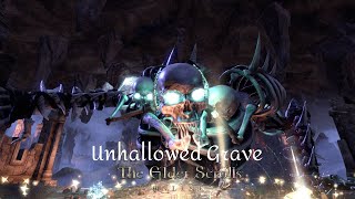 Elder Scrolls Online Unhallowed Grave  Dungeon Lore  No Commentary [upl. by Carling682]