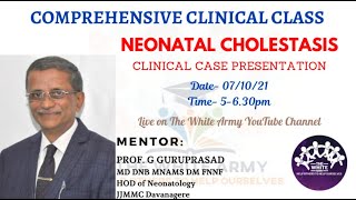 NEONATAL CHOLESTASIS Clinical case presentation [upl. by Taber271]