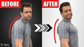 Fix Your Rounded Shoulders 6 Simple Stretches To Correct Posture [upl. by Nataniel]