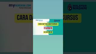 Cara Daftar Kursus Kahwin Online [upl. by Redd372]