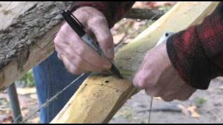 Primitive Bowmaking  Mike Yancey [upl. by Yelkrab]