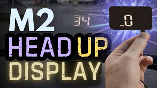 M2 Car Head Up Display HUD If you like basic you will love it [upl. by Eniluqaj904]