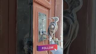 😎अब डोर घंटी की छुट्टी Door Knocker Welder Craftshorts diy lonceng reels knockerball craft [upl. by Restivo]