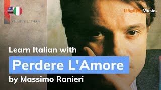 Massimo Ranieri  Perdere LAmore Lyrics  Testo English amp Italian [upl. by Ynahpets13]