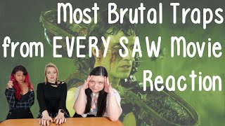 REACTION Most brutal SAW TRAPS from EVERY MOVIE  Otome no Timing [upl. by Patrick908]