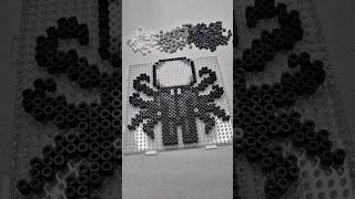 Slender Man Pixel Art  Perler Bead Ideas shorts [upl. by Swen]