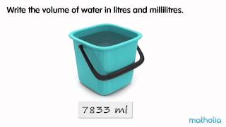 Converting Millilitres to Litres and Millilitres [upl. by Damalas679]