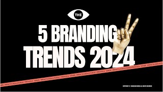 THE BRANDING TRENDS 2024  CAROLINA KAIROS  THE BRANDING METHOD [upl. by Naleek]