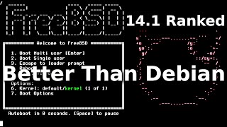 FreeBSD 141Release Benchmark Ranked vs Linux  Unfortunate Alternative [upl. by Yoral611]