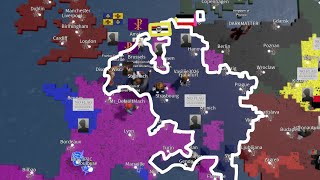 German empire  Timelapse  NATIONS ROLEPLAY 2 [upl. by Atse]