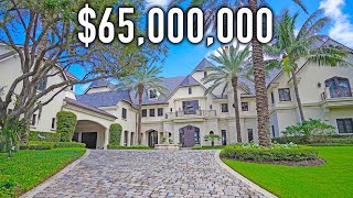 What 65000000 Can Get You In Palm Beach Florida Full Tour [upl. by Johnette]