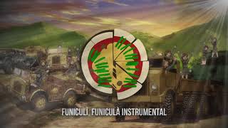 Girls und Panzer Official Hymn  Anzio High School  Funiculì Funiculà  Instrumental [upl. by Asiuqram]