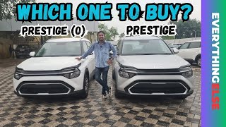 Kia Carens Prestige vs Prestige O 🔥 variant comparison [upl. by Cull]