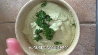 Sauce crue express avocat cajou [upl. by Gasparo]