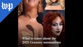 What to know about the 2025 Grammy nominations [upl. by Karli510]