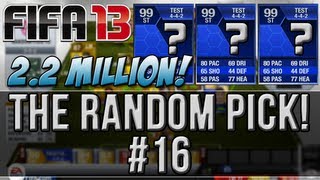 FIFA 13  The Random Pick 16  22 Million Coin BEASTS [upl. by Lundeen]