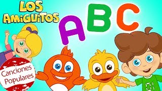 El Abecedario y muchas máss Cancion Infantil  Los Amiguitos [upl. by Suollecram]