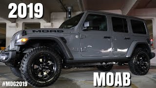 THE BRAND NEW 2019 JEEP Wrangler Unlimited Moab REVIEW [upl. by Trumaine]