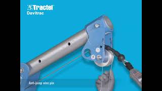 Tractel Davitrac with Blocfor 20R30R [upl. by Berlin]