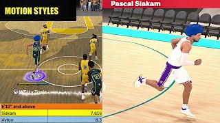 NEW FASTEST MOTION STYLE for CENTERS NBA 2K24 [upl. by Harlie]