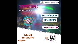 For the first time in 130 years India will host the Global Cooperative Conference news [upl. by Bunting231]