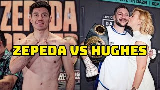 WILLIAM ZEPEDA VS MAXI HUGHES PRIMETIME LIVE FIGHT REACTION EXTRAVAGANZA🥊🇲🇽 🇬🇧 [upl. by Ahs]