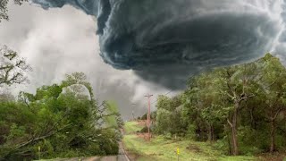 Dramatic Footage of the Tornado Hit Oklahoma City Cole Oklahoma  Tornado 2023 [upl. by Syxela]