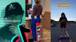 CRINGIEST Skateboard TikToks  TikTok Poser Compilation Part 2  HARDFLIPSTV [upl. by Akceber]