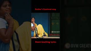 Bvm Brotherquots Emotional telugu song music bvmcreations charanarjun [upl. by Ilan]