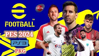 EFOOTBALL 2024 PS3 pkg [upl. by Talya121]