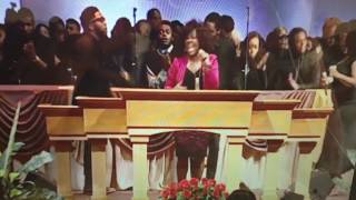 Donisha Ballard and the LUSJ memorial choir DeVaughn Murphys Celebration Service [upl. by Anitnatsnoc]