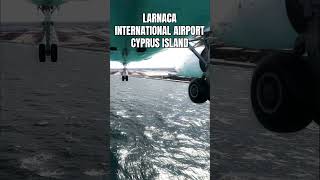 Watch This Amazing Landing At Larnaca Int Airport  Cyprus Airways A319CFM [upl. by Nerual905]