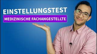 Einstellungstest Medizinische Fachangestellte 2024 einstellungstest medizin [upl. by Dailey]