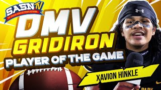 DMV Gridiron Interviews Defensive Back X’avien Hinkle [upl. by Lawson]