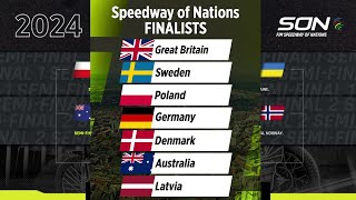 FIM Speedway of Nations 2024 Final  Belle Vue Saturday July 13 [upl. by Friederike]