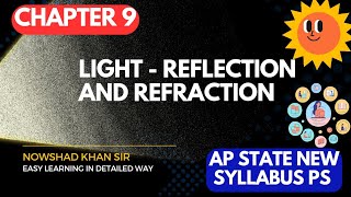 LightReflection and refraction class 10 PSAP state new syllabusAll about reflection [upl. by Groves396]