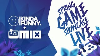 Spring Game Showcase 2024  Live Interview Showcase The MIX x Kinda Funny [upl. by Bridgette]