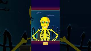 Chumbala Cachumbala Partie 3 shortsfeed skeleton spooky scary [upl. by Yelyak]