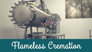 Flameless Cremation Water Cremation Alkaline Hydrolysis Facility and Explanation [upl. by Ecila337]