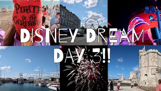 LA ROCHELLE FRANCE  DISNEY DREAM IN EUROPE  DISNEY CRUISE LINE  AUG 23  Lauryn Rachel [upl. by Hadleigh]