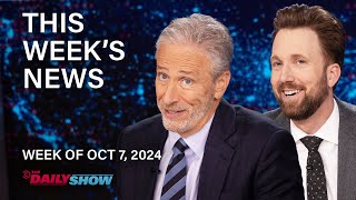 Jon Stewart Tackles Trumps quotFree Speechquot Klepper on Hurricane Conspiracies  The Daily Show [upl. by Jurdi]