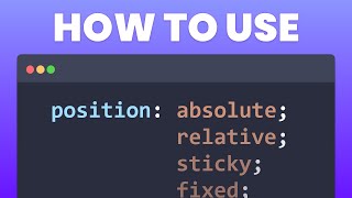 Learn CSS Positions in 4 minutes [upl. by Martens634]