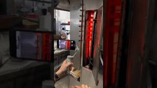 Automatic Kebab Machine kebab bbq grill chef food kitchen cooking yemektarifleri [upl. by Nylecsoj56]