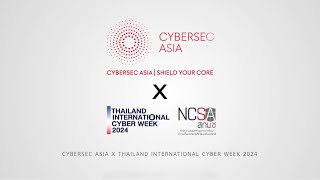 Cybersec Asia x Thailand International Cyber Week 2024 powered by NCSA  Aftermovie [upl. by Nesyla]