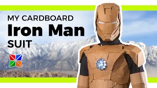 My cardboard Iron Man Suit Overview [upl. by Doug378]