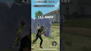 1X4 AWM freefire bacelarff garenafreefire [upl. by Nylram]