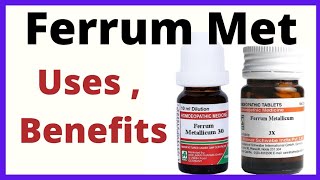 Ferrum metallicum homeopathic remedy  Ferrum metallicum 3x  30  200 ch uses in hindi [upl. by Etselec]