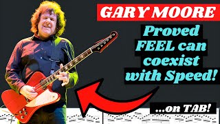 SOULFUL Guitar Lines That OUTSHINE Even The Fastest Players GARY MOORE [upl. by Publius]