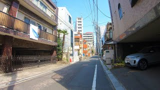 Walk from NishiShinjukuGochome to NishiShinjuku西新宿5丁目駅から西新宿駅までの散歩4K [upl. by Alboran]